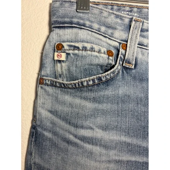 AG Adriano Goldschmied Ex-Boyfriend Slim Jeans Light Indigo 24R LED1575BT20YSWK - Picture 3 of 13